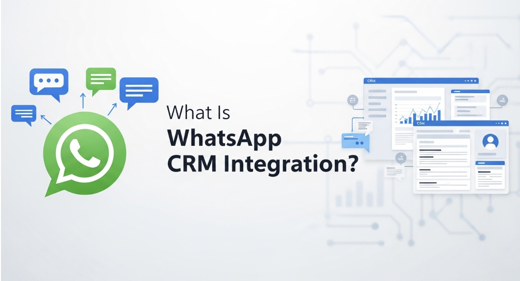 WhatsApp CRM integration overview diagram